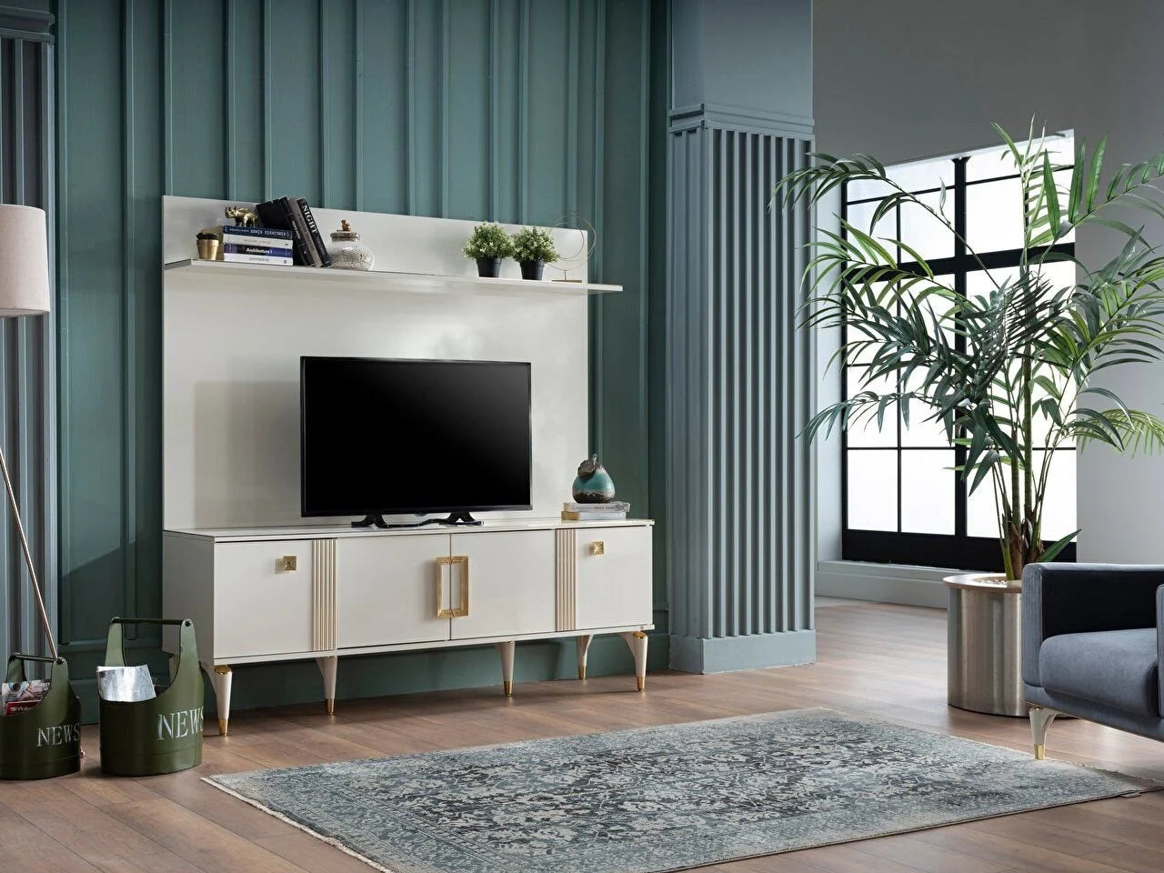 Perissa Gold TV Ünitesi Takımı